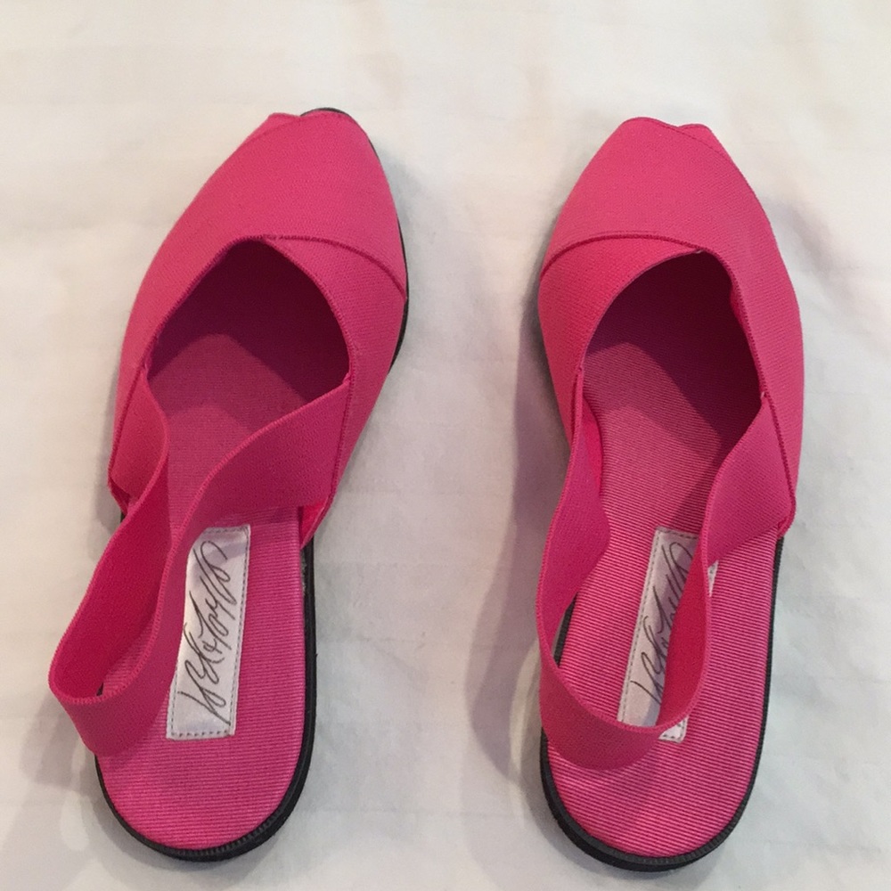 Open toe-Stretch Sandals/flats - Picture 2 of 7